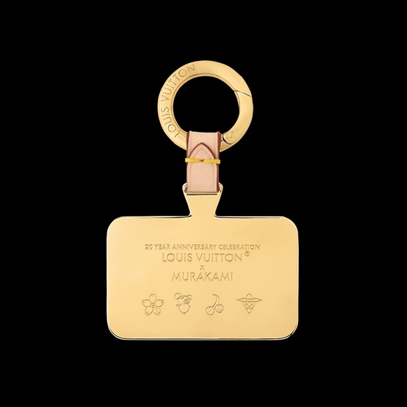 Louis Vuitton x Murakami Denim Cherry Phone Holder - Picture 3 of 11